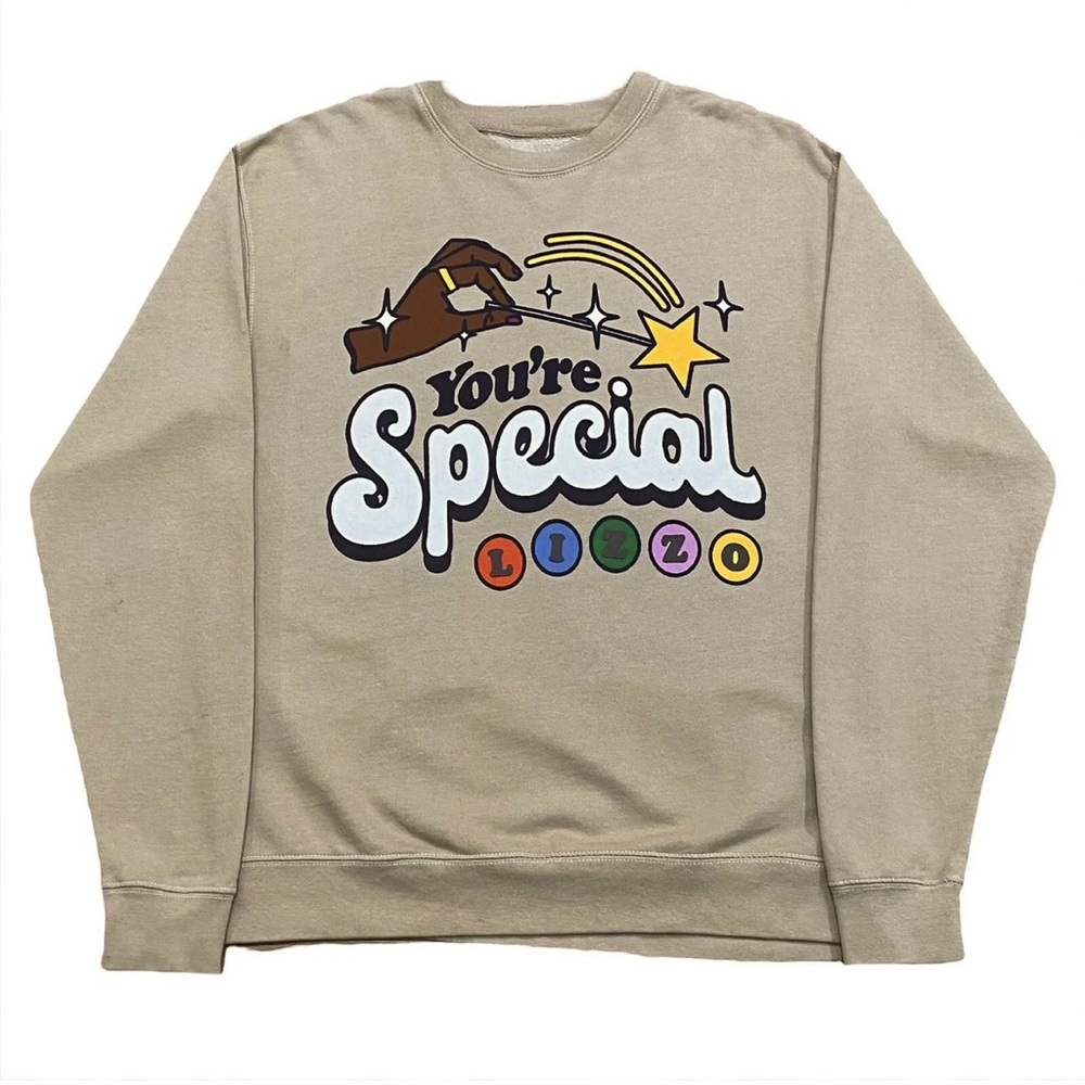 Lizzo You’re Special Tour, Sasha Be Fluting Sweatshirt Women’s Size L